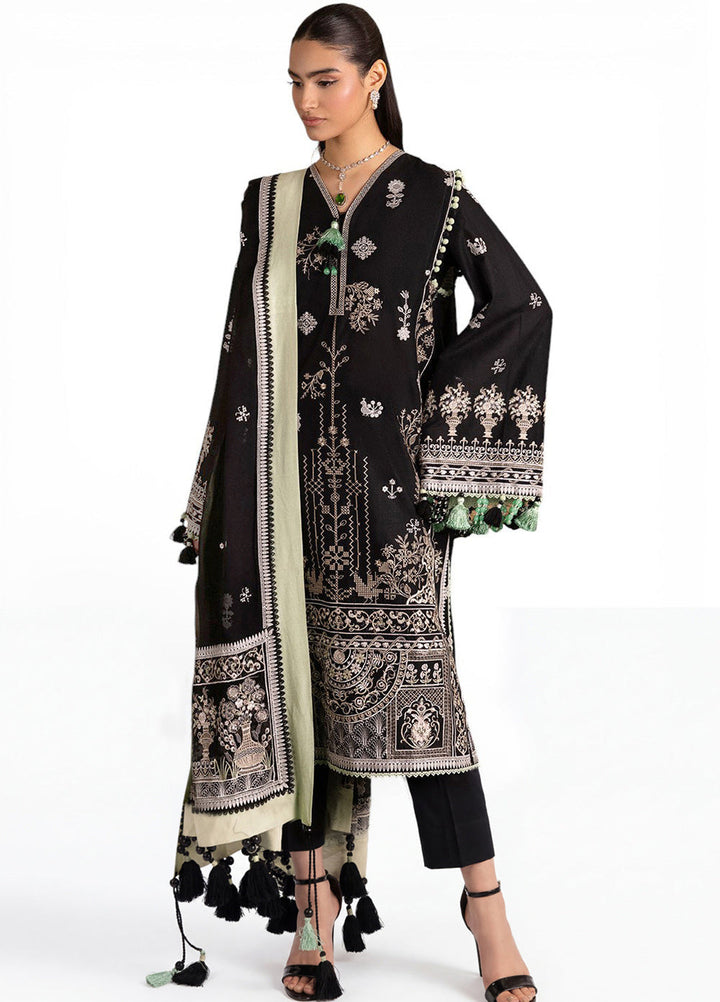 Slow Bloom by Gul Ahmed Unstitched Embroidered Lawn 3 Piece Suit GA26USB PM-62005 - Summer Collection