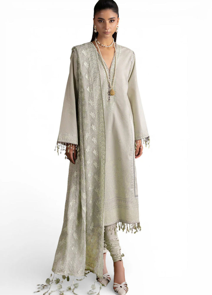 Slow Bloom by Gul Ahmed Unstitched Embroidered Lawn 3 Piece Suit GA26USB PM-62007 - Summer Collection