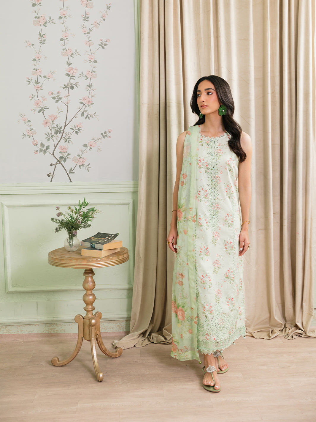 The Meetup by Yards Unstitched Embroidered Lawn 3 Piece Suit Soft Arrival Casual Collection