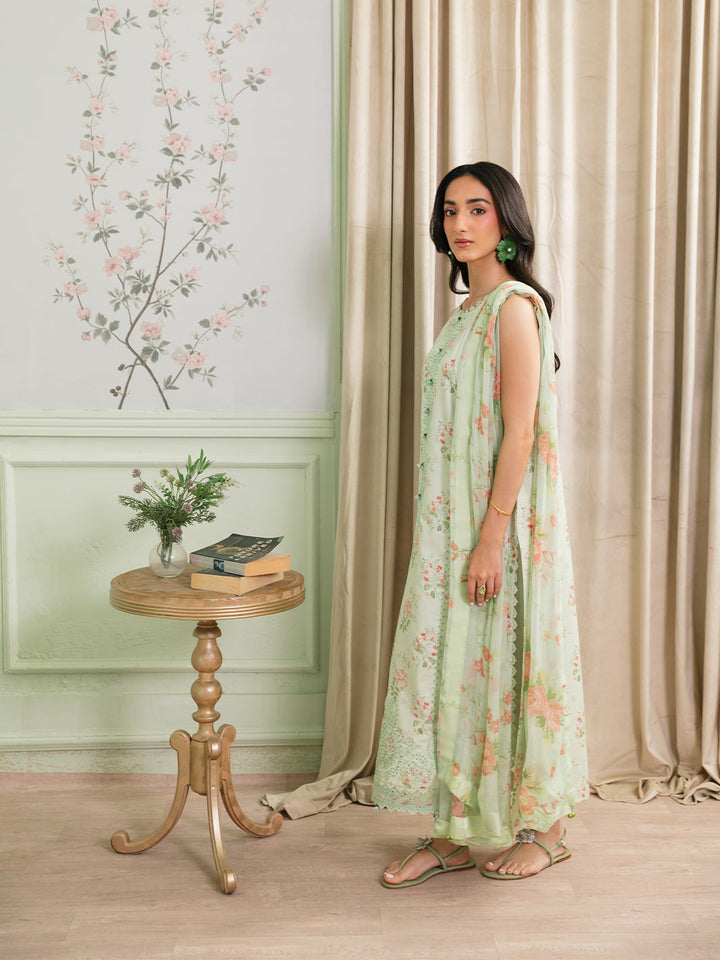 The Meetup by Yards Unstitched Embroidered Lawn 3 Piece Suit Soft Arrival Casual Collection