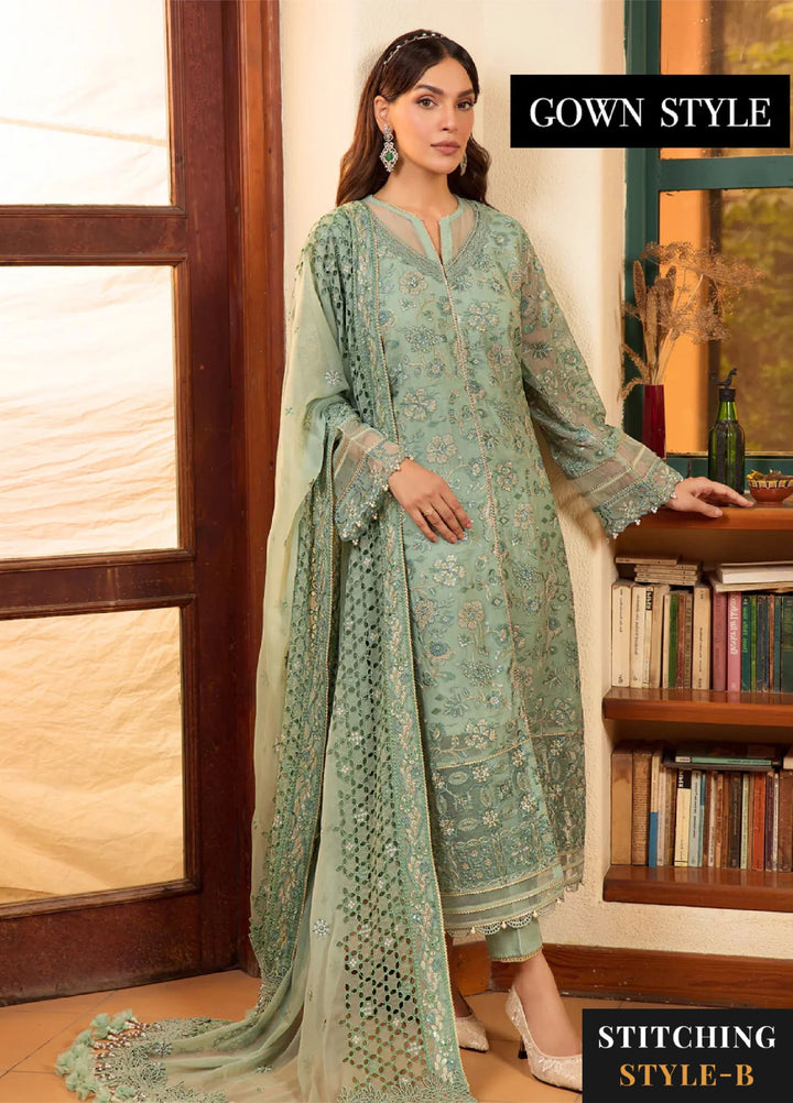 Xenia Formal Unstitched Luxury Chiffon Suits 3 Piece XE25FL Olga - Formals Collection