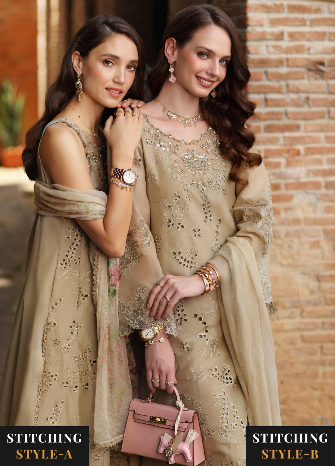 Noor by Saadia Asad Unstitched Embroidered Laserkari Lawn 3 Piece Suit SA26ULNL D7 - Lawn Collection
