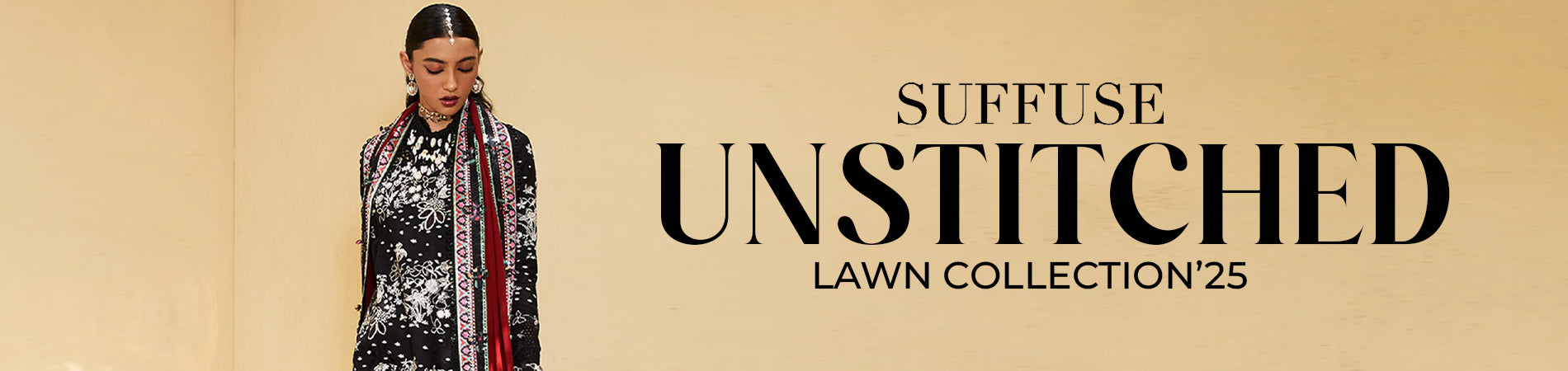 Suffuse by Sana Yasir Embroidered Lawn Suits Unstitched 3 Piece SSY25EL Kiran - Summer Collection