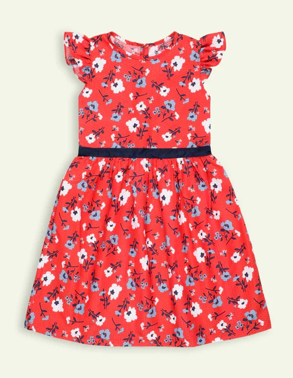 Red Floral Dress