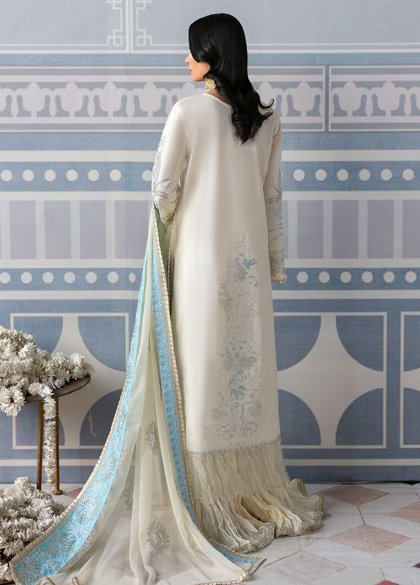 Sahane There She Glows Pret Embroidered Raw Silk 3 Piece Suit TSG-03 Glow - Festive Collection