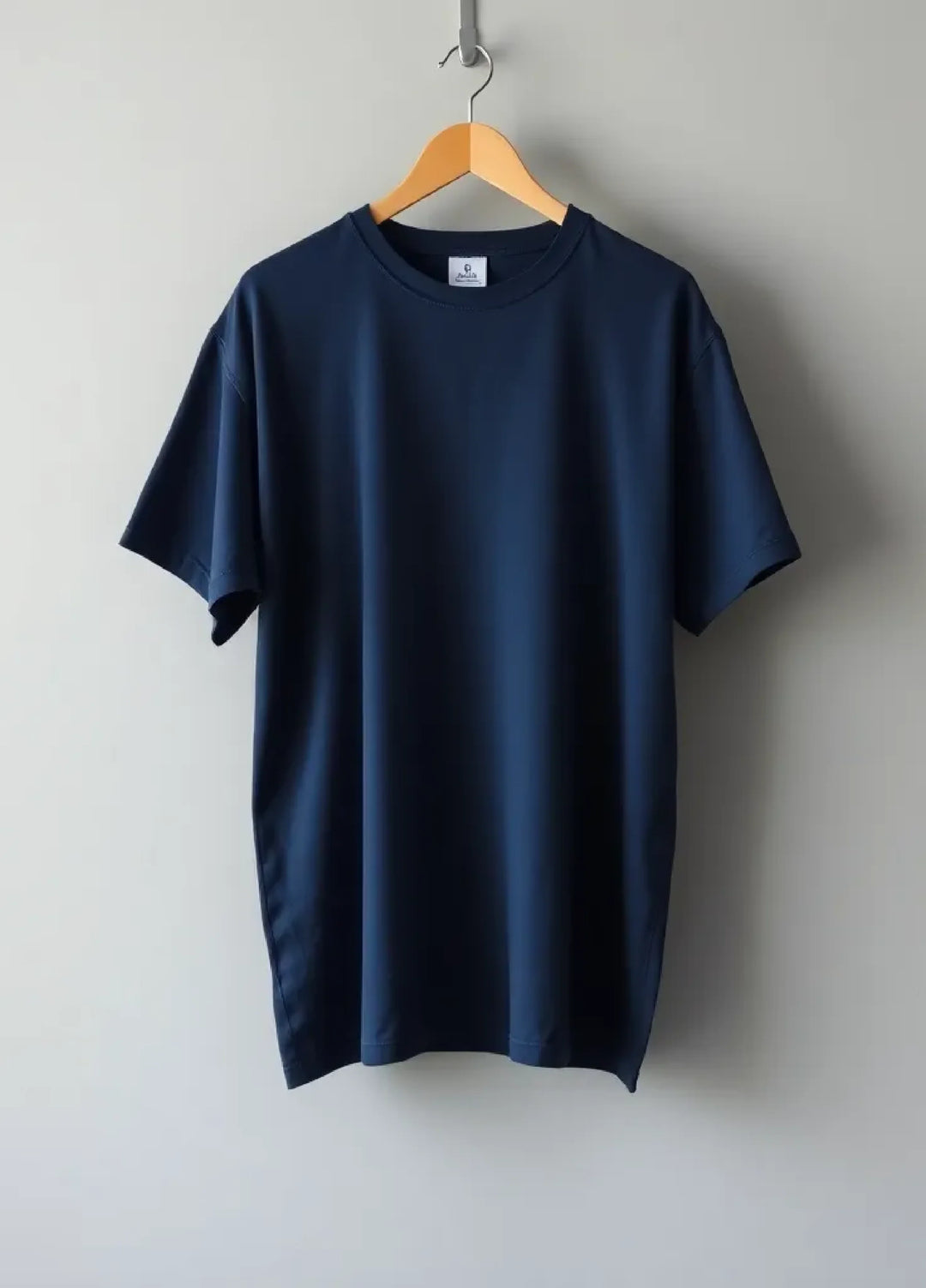 Tee Zania Men's Oversized Plain Oversized Navy Blue TZ - 019 - T-shirts Collection