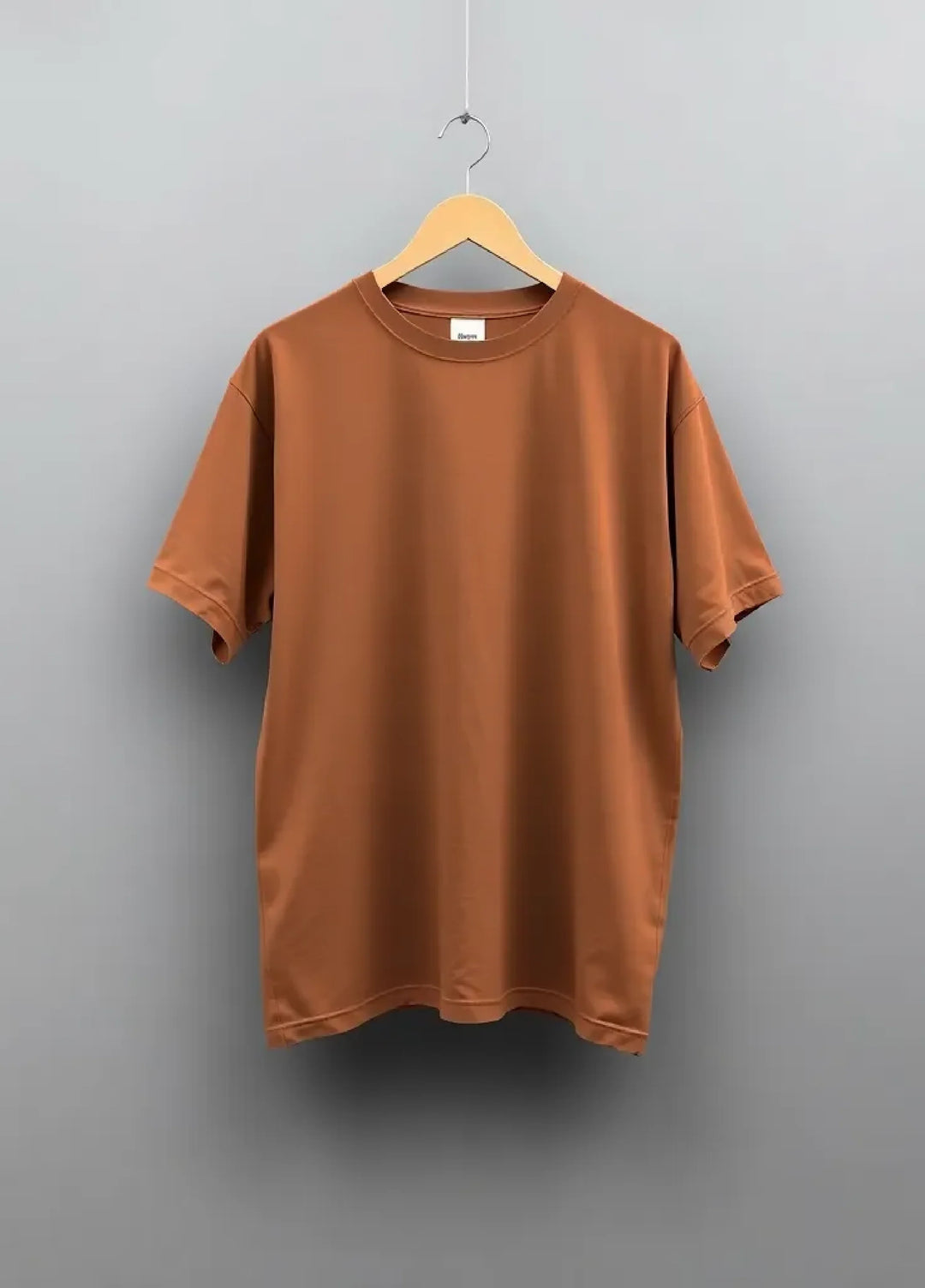 Tee Zania Men's Oversized Plain Oversized Brown TZ - 022 - T-shirts Collection