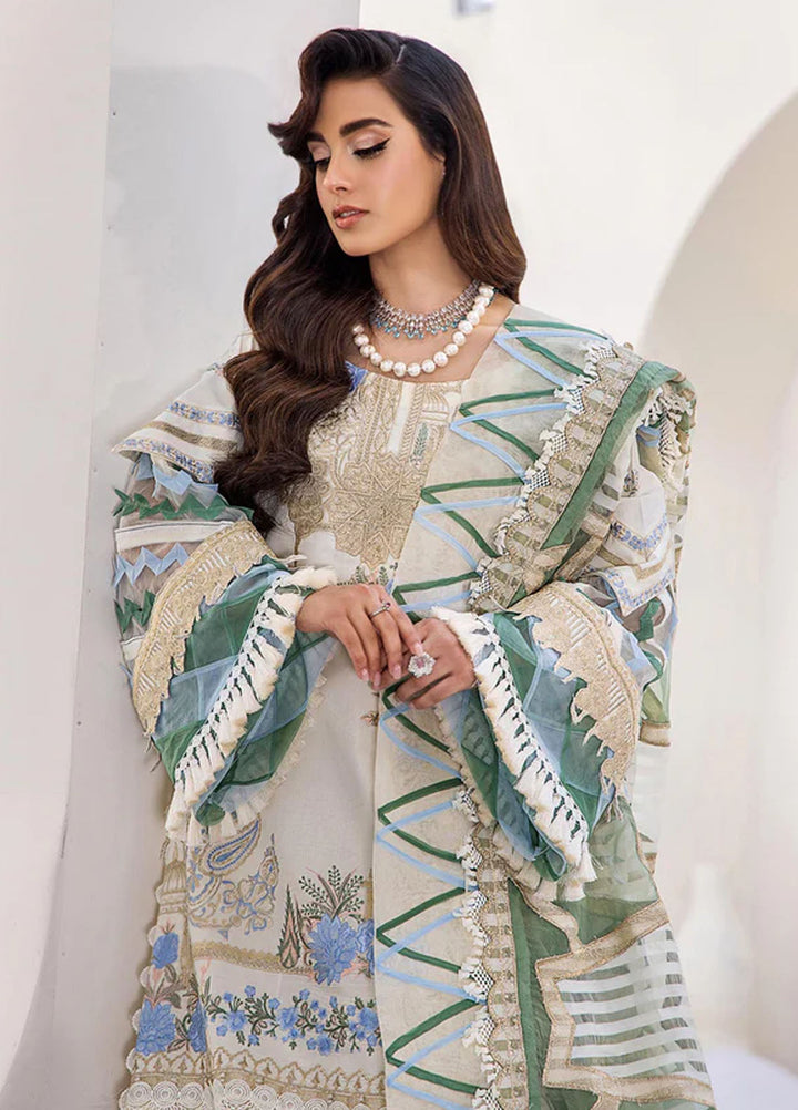 Tessa Embroidered Lawn Suits Unstitched 3 Piece Allure of Sands - Festive Collection