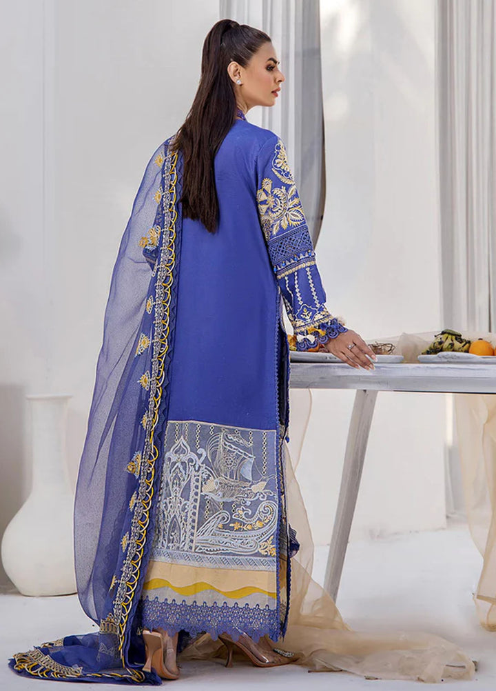 Tessa Embroidered Lawn Suits Unstitched 3 Piece Auroras Secret - Festive Collection