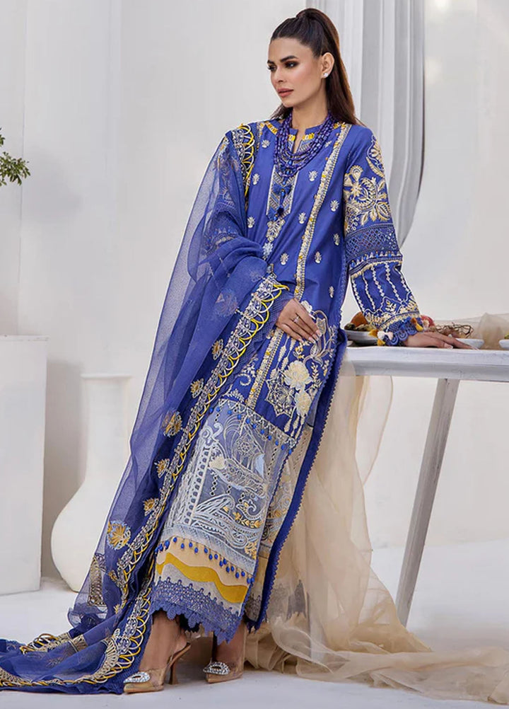 Tessa Embroidered Lawn Suits Unstitched 3 Piece Auroras Secret - Festive Collection
