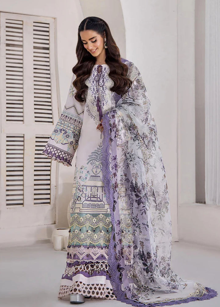 Tessa Embroidered Lawn Suits Unstitched 3 Piece Ethereal Radiance - Festive Collection