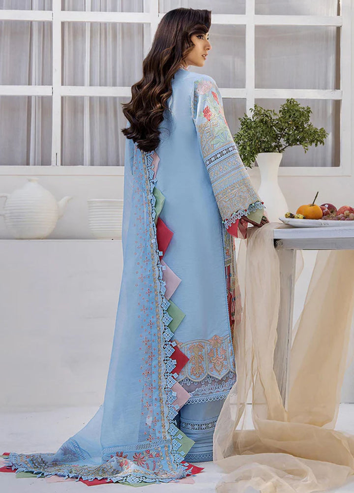 Tessa Embroidered Lawn Suits Unstitched 3 Piece Sakura Skyline - Festive Collection