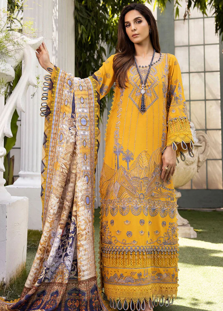 Tessa Studio Embroidered Karandi Suits Unstitched 3 Piece Alpine Allure - Winter Collection