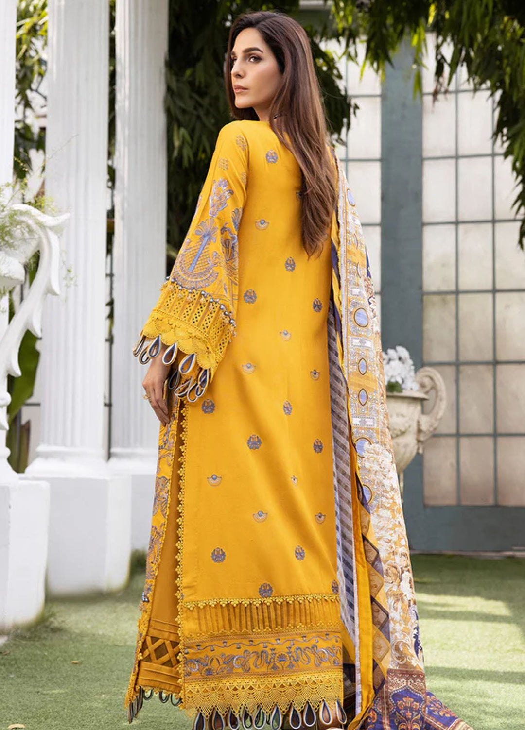 Tessa Studio Embroidered Karandi Suits Unstitched 3 Piece Alpine Allure - Winter Collection