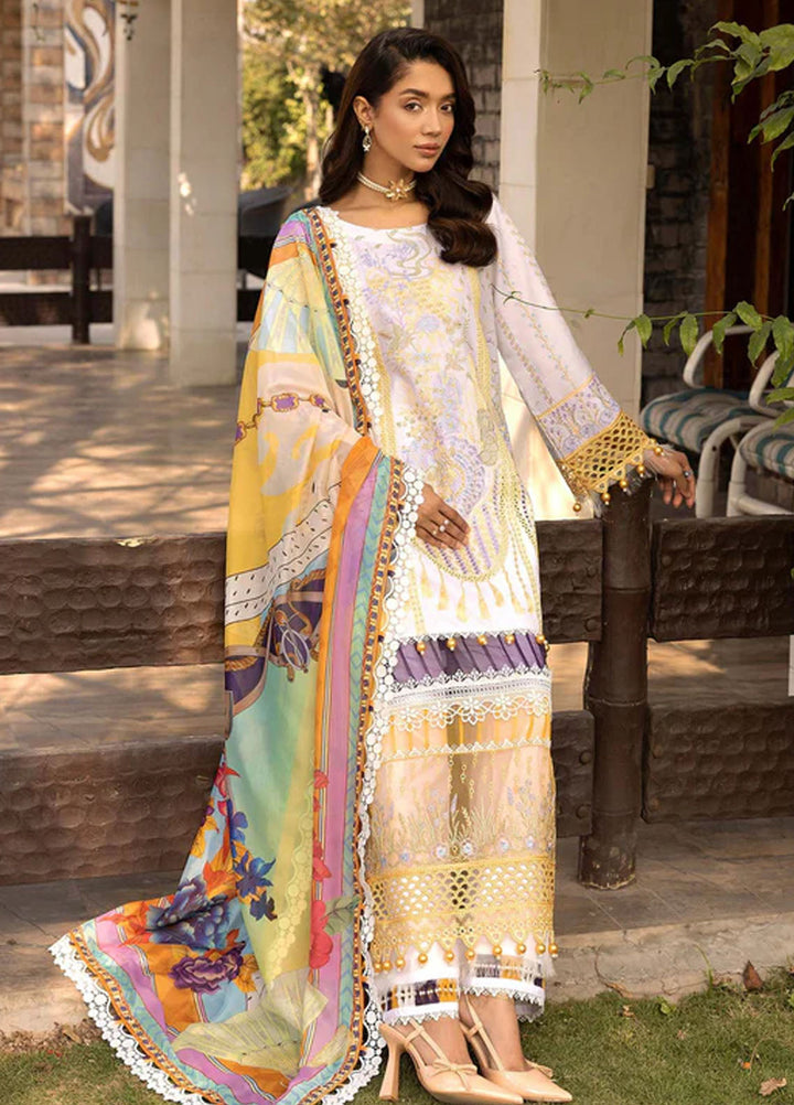 Tessa Studio Embroidered Lawn Suits Unstitched 3 Piece Amber Ember - Summer Collection