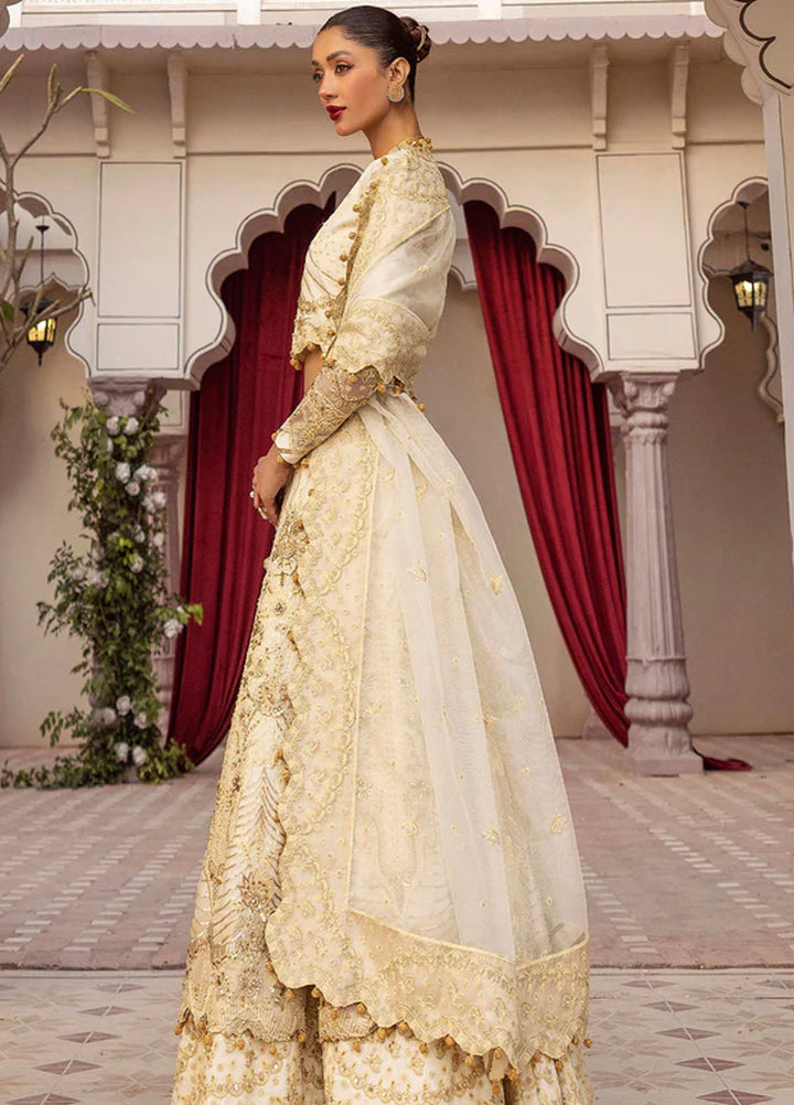 Tessa Studio Embroidered Net Suits Unstitched 4 Piece Gull e Rana - Formals Collection