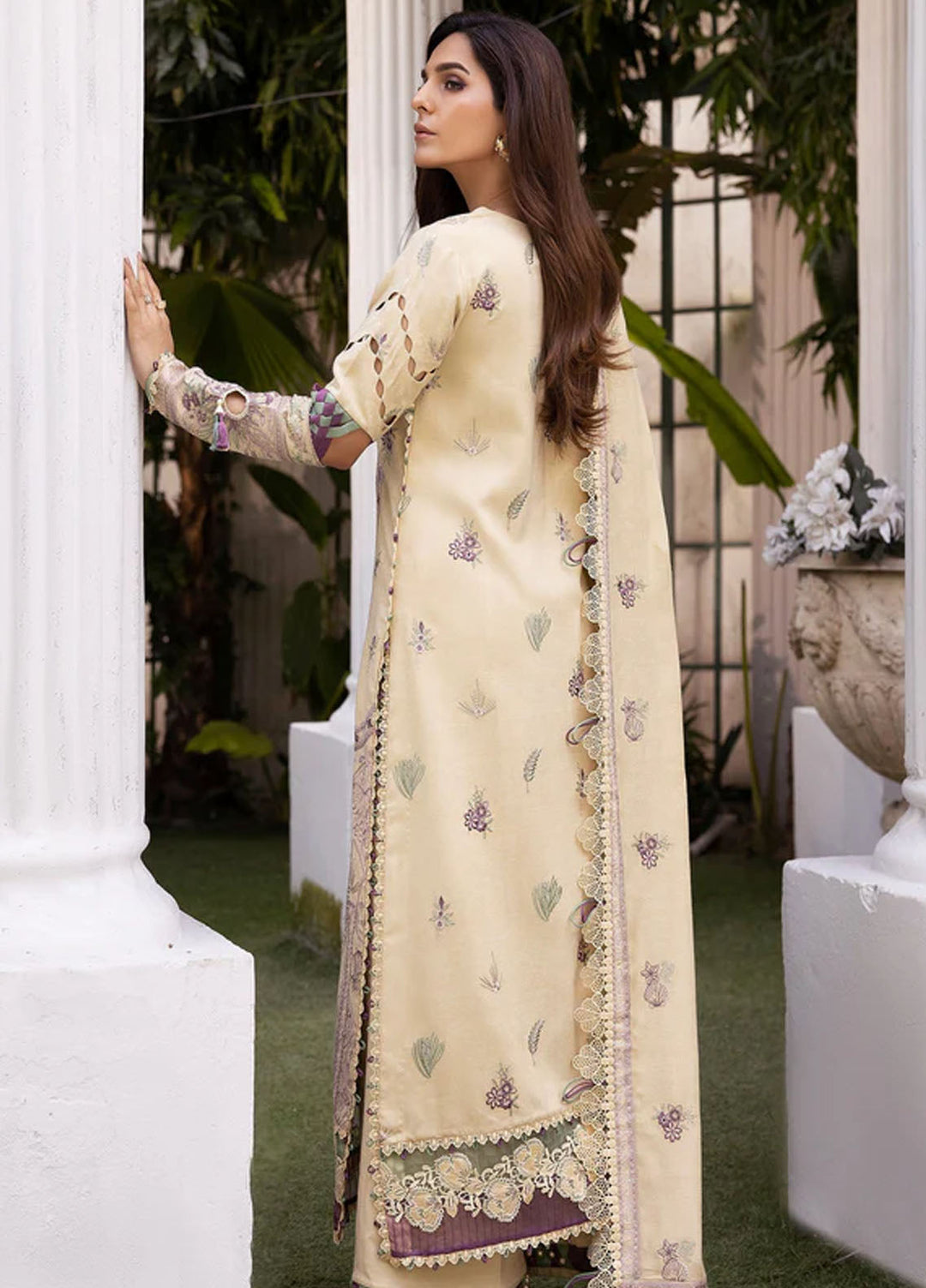 Tessa Studio Embroidered Wool Suits Unstitched 3 Piece Auro Attire - Winter Collection