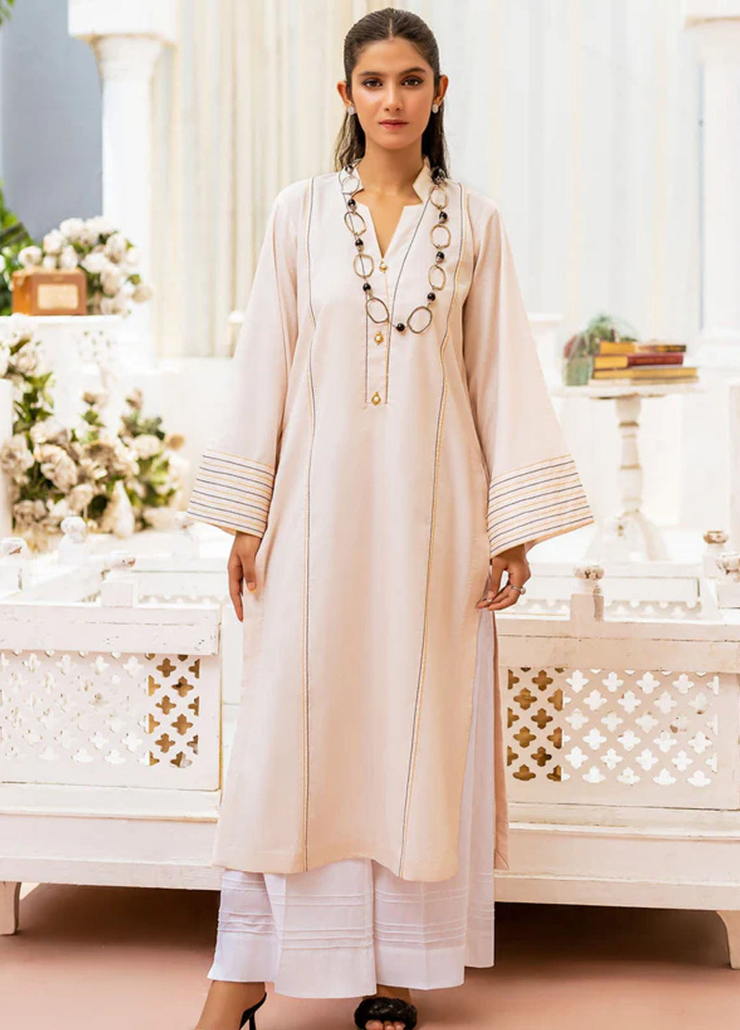 Tessa Studio Pret Solid Lawn 2 Piece Suit Light Dew