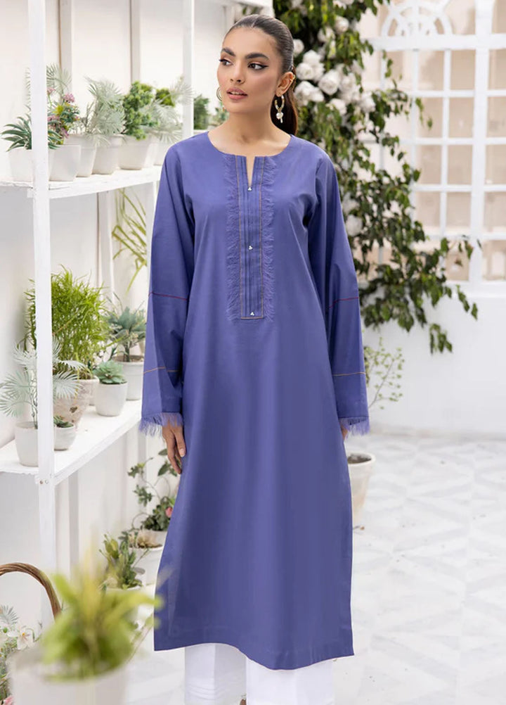 Tessa Studio Pret Solid Lawn 2 Piece Suit Royal Regin