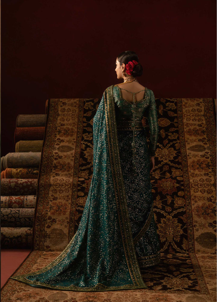 The Sari Edit by Aik Atelier Unstitched Silk Luxury Embroidered Saree AIK25SE Look-03 - Formals Collection