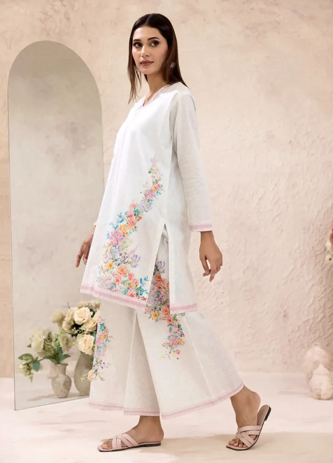 Claude Monet by Cyanic Pret Printed Cambric 2 Piece Tulip