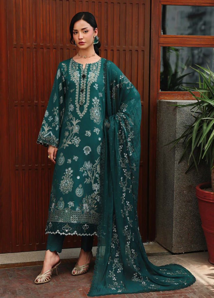 Maya by Nureh Unstitched Embroidered Jacquard 3 Piece Suit NU26UJM NJ-110 - Casual Collection