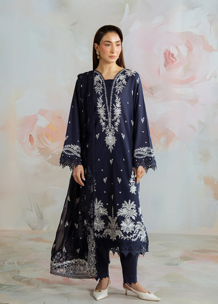 Core by Daria Clothing Unstitched Embroidered Lawn 3 Piece Suit DC26UCL DA-76 - Summer Collection