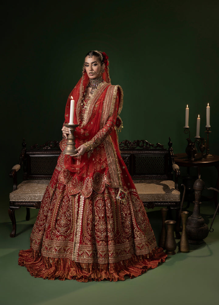 Sara Jahan Women RTW Embroidered Net 3 Piece Suit SJ26RF AD-001 - Festive Collection