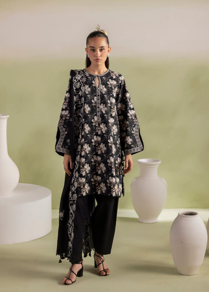 Bagheecha by Gul Ahmed Unstitched Embroidered Lawn 3 Piece Suit GA26ULB DN62077 - Casual Collection