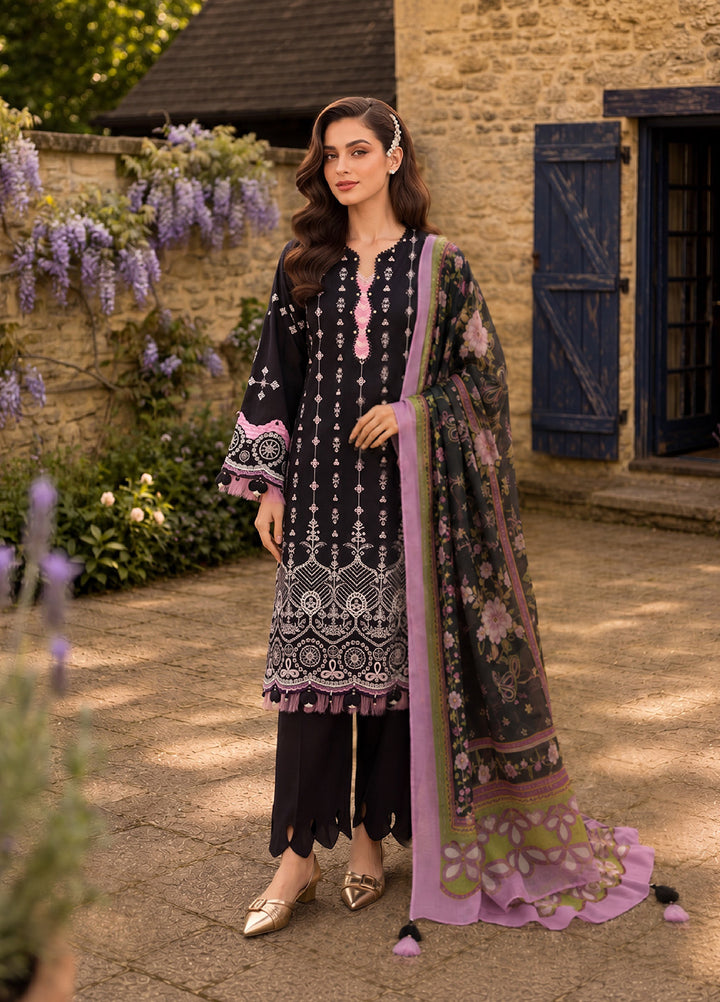 Zellbury Unstitched Embroidered Cotton 3 Piece Suit ZB26UCC WUC26E34063 - Casual Collection