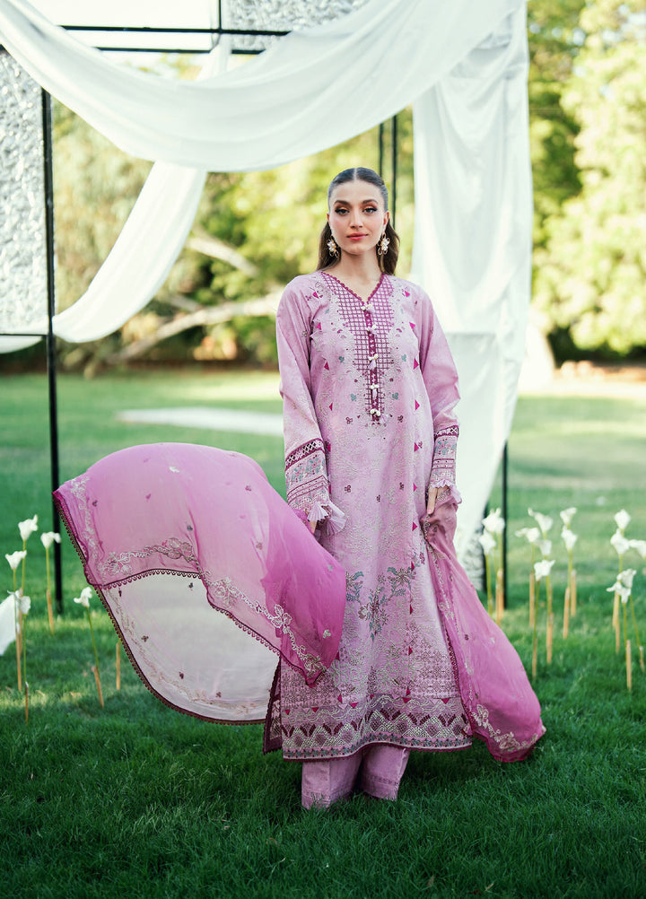 Florent Unstitched Embroidered Lawn 3 Piece Suit FL26ULE FEF-6A - Eid Collection