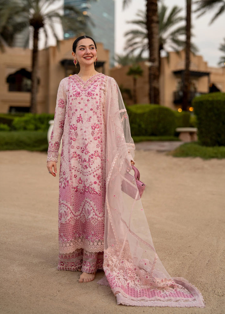 AYA by Faiza Saqlain Unstitched Embroidered Luxury Lawn 3 Piece Suit FS26UAL LAMIJA - Festive Collection