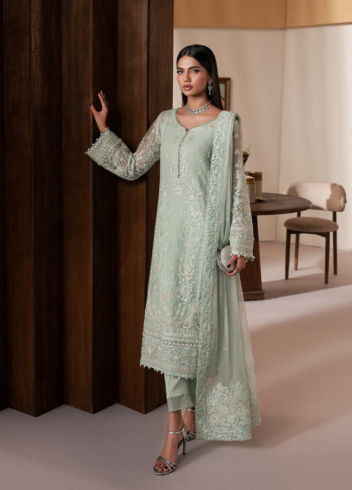 Ayla by Gulaal Unstitched Embroidered Luxury Chiffon 3 Piece Suit GL26ACF D-42 LISSE - Festive Collection