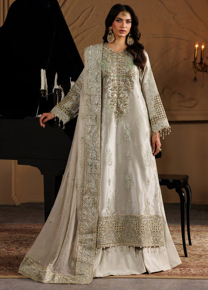 Celeste by Emaan Adeel Unstitched Embroidered Mesuri 3 Piece Suit EA26UCF Jewel - Festive Collection