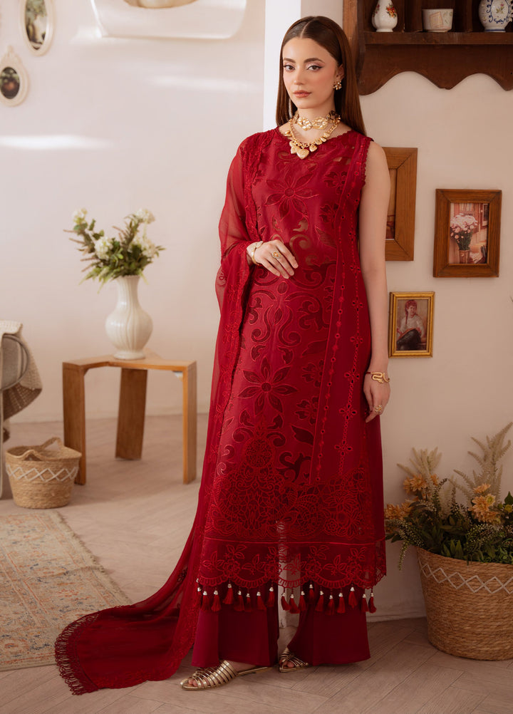 Shanaya by Mahnur Unstitched Lawn Embroidered 3 Piece Suit MN26US SN-05 - Summer Collection