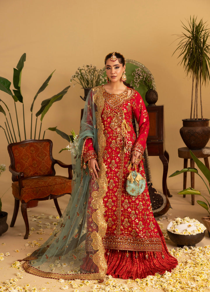 Sara Jahan Women RTW Embroidered Chiffon 3 Piece Suit SJ26RF SJ-1067 - Festive Collection