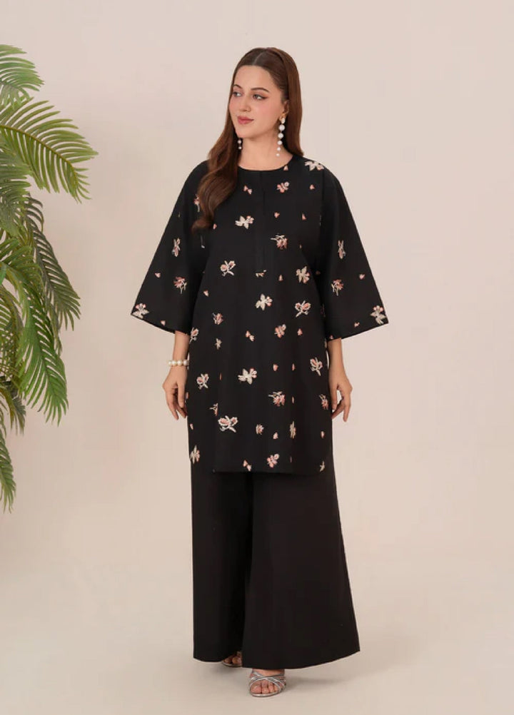 The Basic by Chandan Nagri Women Pret Co Ord Set Lawn Solids 2 Piece Lira - Summer Collection