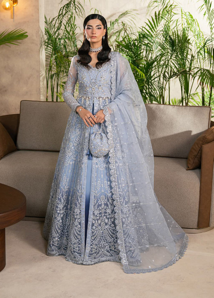 Azira by Gulaal Unstitched Luxury Embroidered Organza 3 piece GL25AF LFU-02 Zahira - Formals Collection