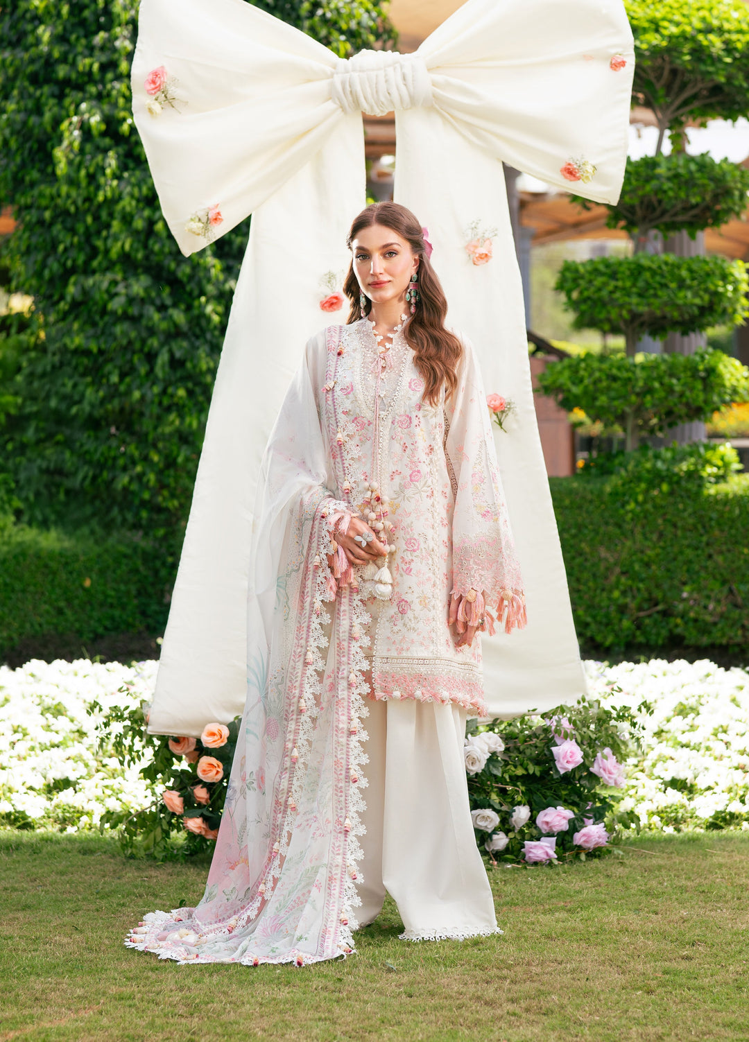 Feerie by Sundas Ahad Unstitched Embroidered Lawn 3 Piece Suit SNA26ULF Fiora ELL-01 - Eid Collection