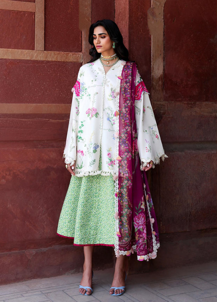 Neoma Prints by Republic Unstitched Printed Lawn 5 Piece Suit RW26UNL SP-1 AABROO - Summer Collection