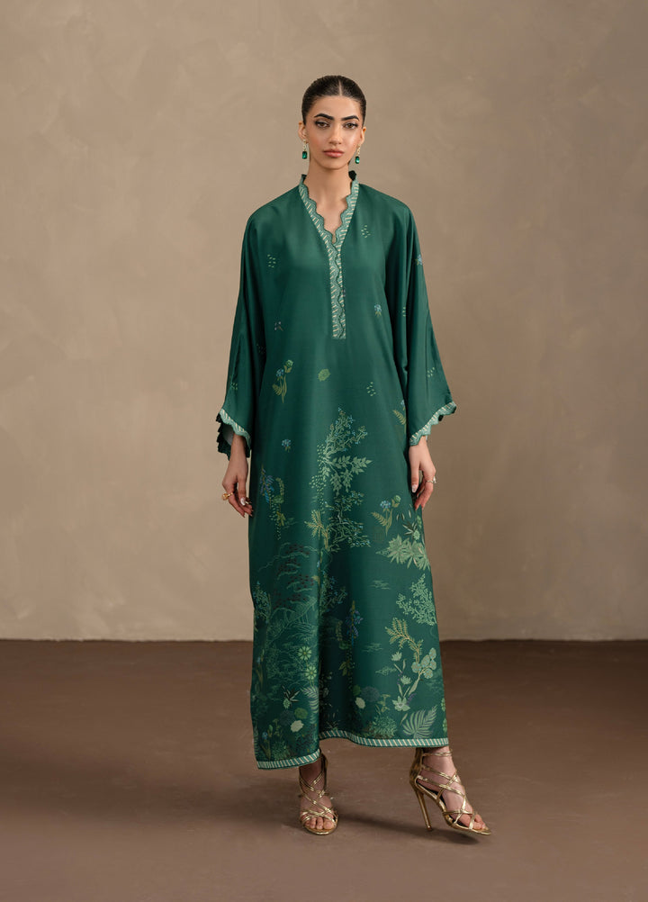 Seran Women Pret Printed Poly Cambric Kaftan SN26PK D-3 Verdara - Casual Collection