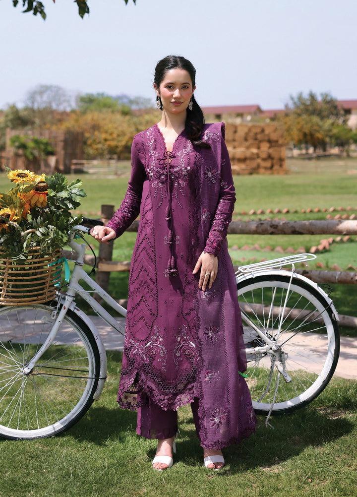 Summer Soiree by Zarposh Unstitched Embroidered Lawn 3 Piece Suit ZR26ULS Orien - Festive Collection