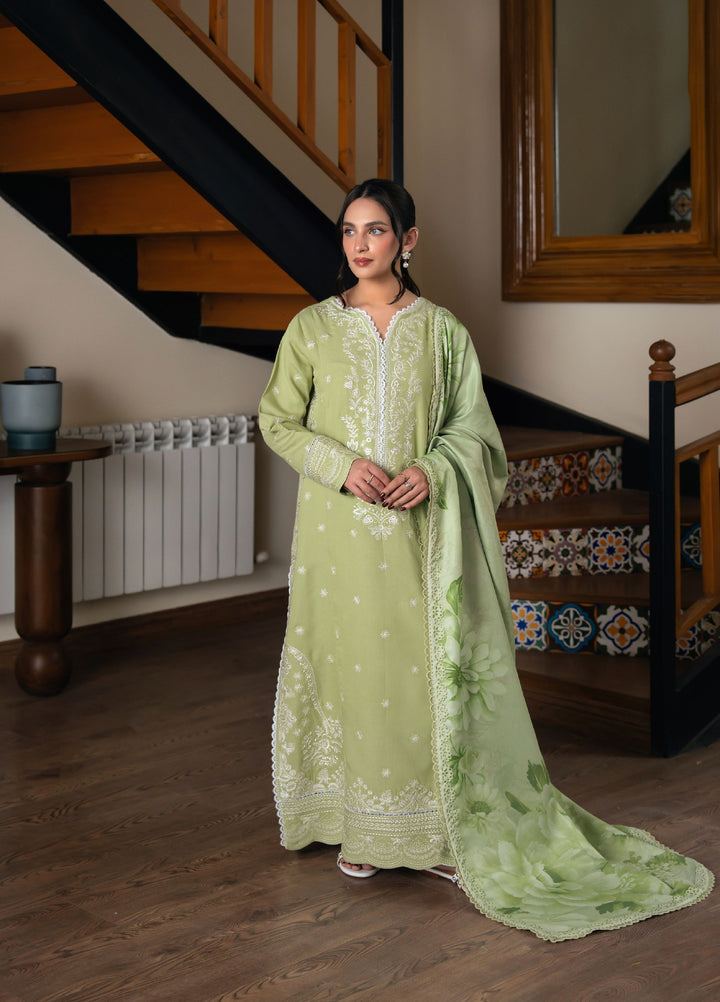 Neeshay Winter Reverie Unstitched Karandi Embroidered Suits 3 Piece NSH25WR Virsine - Winter Collection