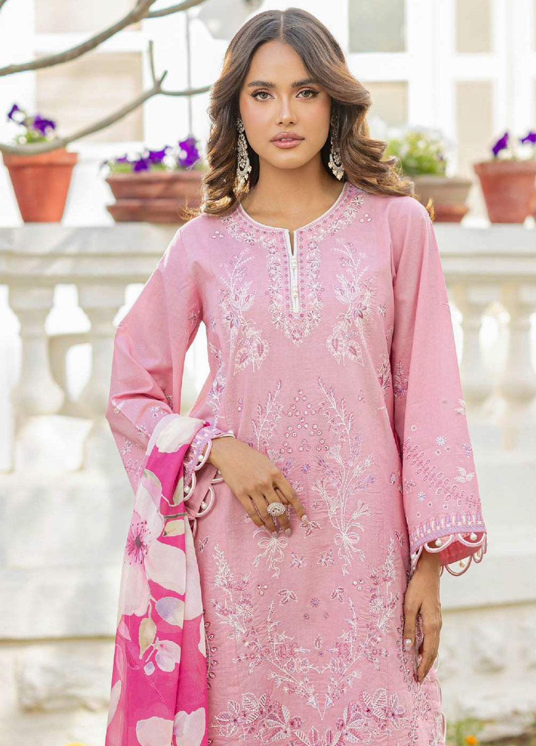 Zellbury Unstitched Embroidered Jacquard 3 Piece Suit ZB26UVIII WUS26E30724 - Casual Collection