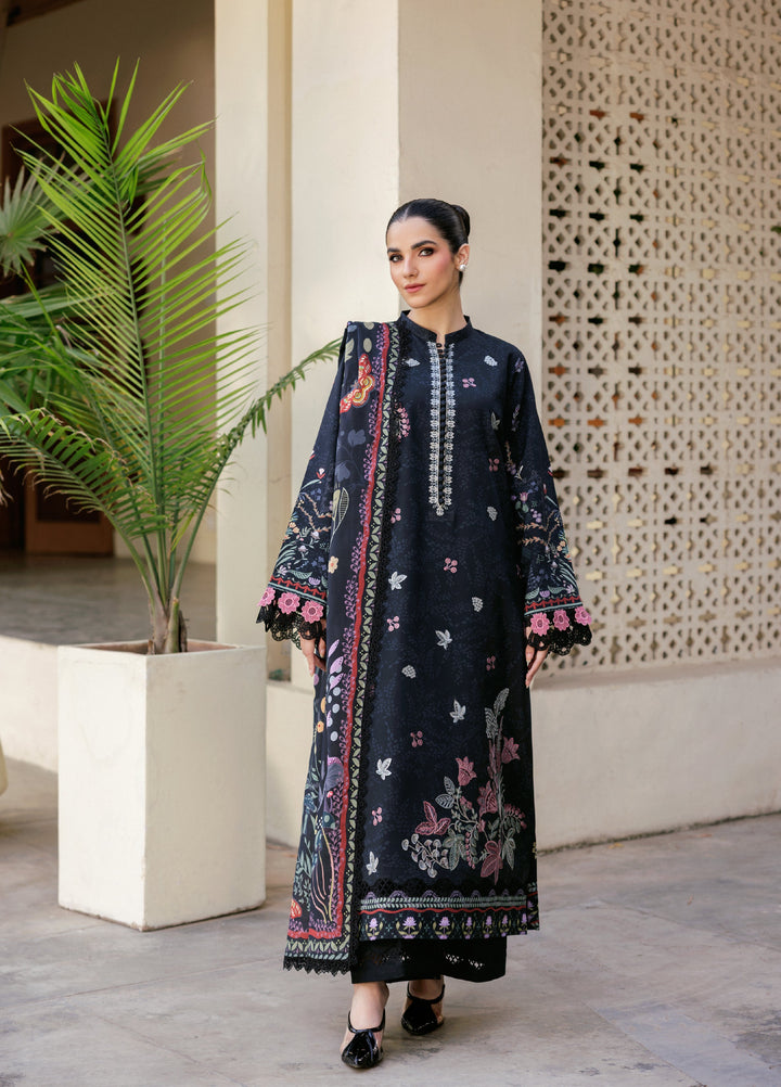 Zync by Florent Whispers Unstitched Embroidered Modal 3 Piece FL25WW FL-3B - Winter Collection