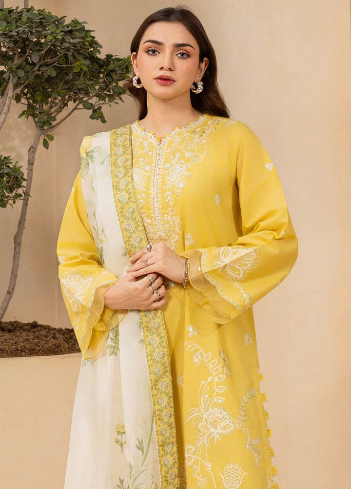 Zellbury Unstitched Embroidered Lawn 3 Piece Suit ZB26UVIII WUS26E30447 - Casual Collection