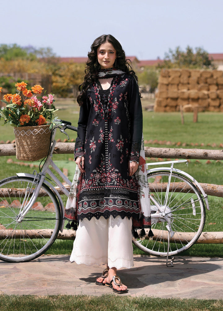 Summer Soiree by Zarposh Unstitched Embroidered Lawn 3 Piece Suit ZR26ULS Osyra - Festive Collection