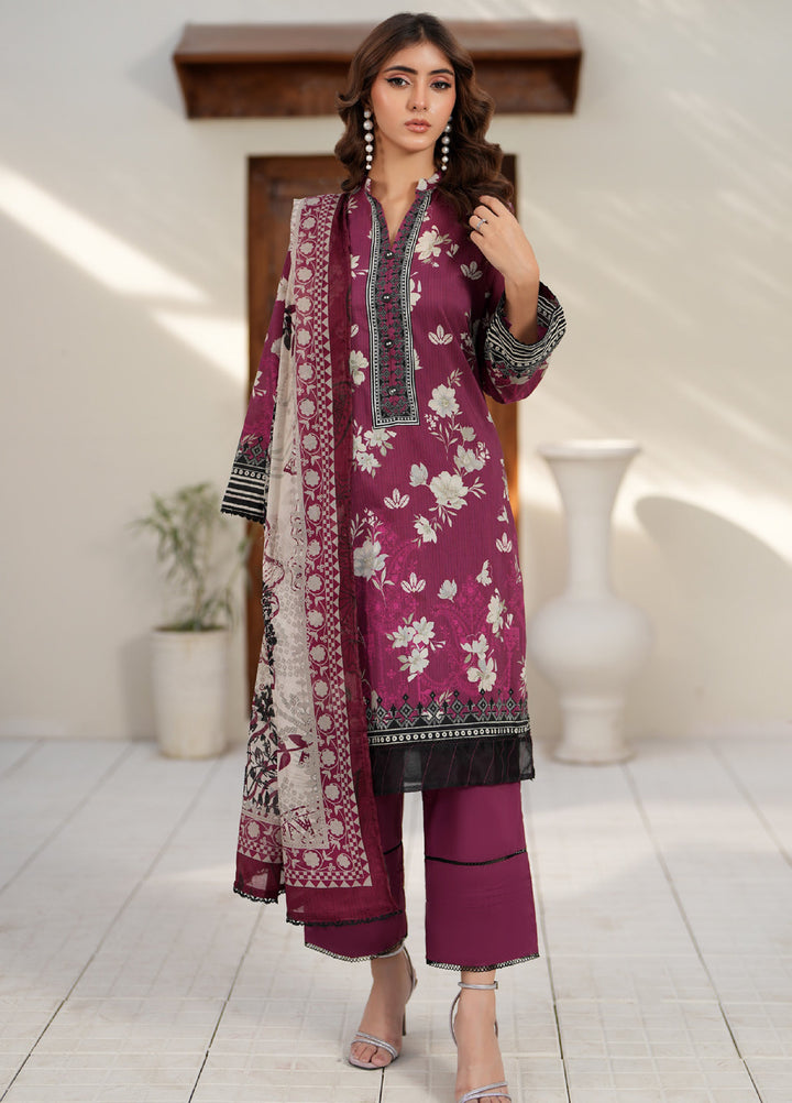 Salina by Regalia Textile Unstitched Printed Lawn 3 Piece Suit RG26DPS D-2 - Summer Collection