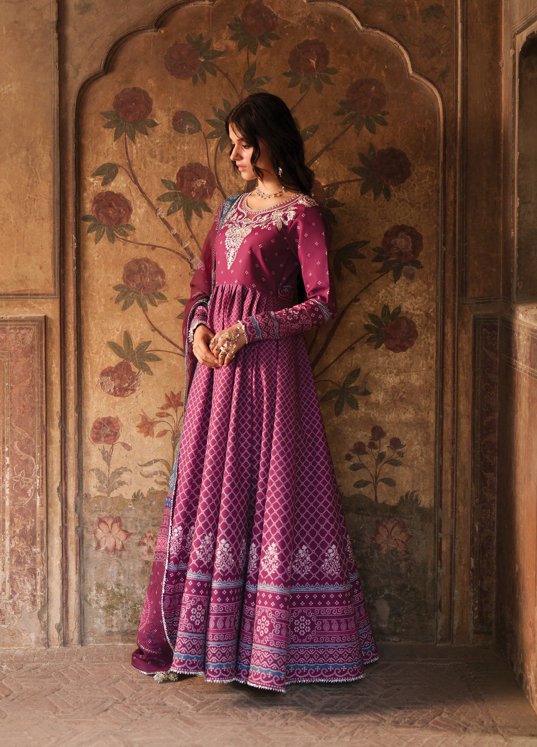 Mausam by Bin Ilyas Unstitched Printed Lawn 3 Piece Suit BI26UML 504A - Festive Collection