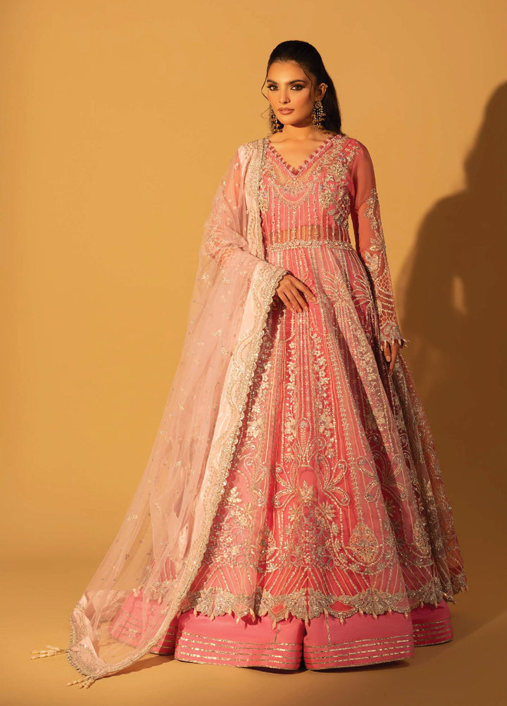 Aylin Unstitched Raw Silk Embroidered Suits 3 Piece AYL25US PETAL BLOOM - Festive Collection